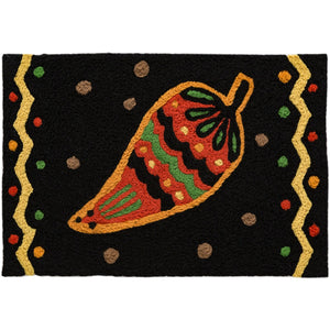 Party Peppers Jellybean Accent Washable Rug 20" x 30"