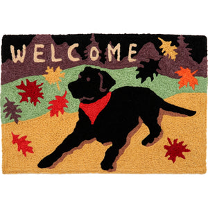 Lab & Leaves Jellybean Accent Washable Rug 20"x 30"