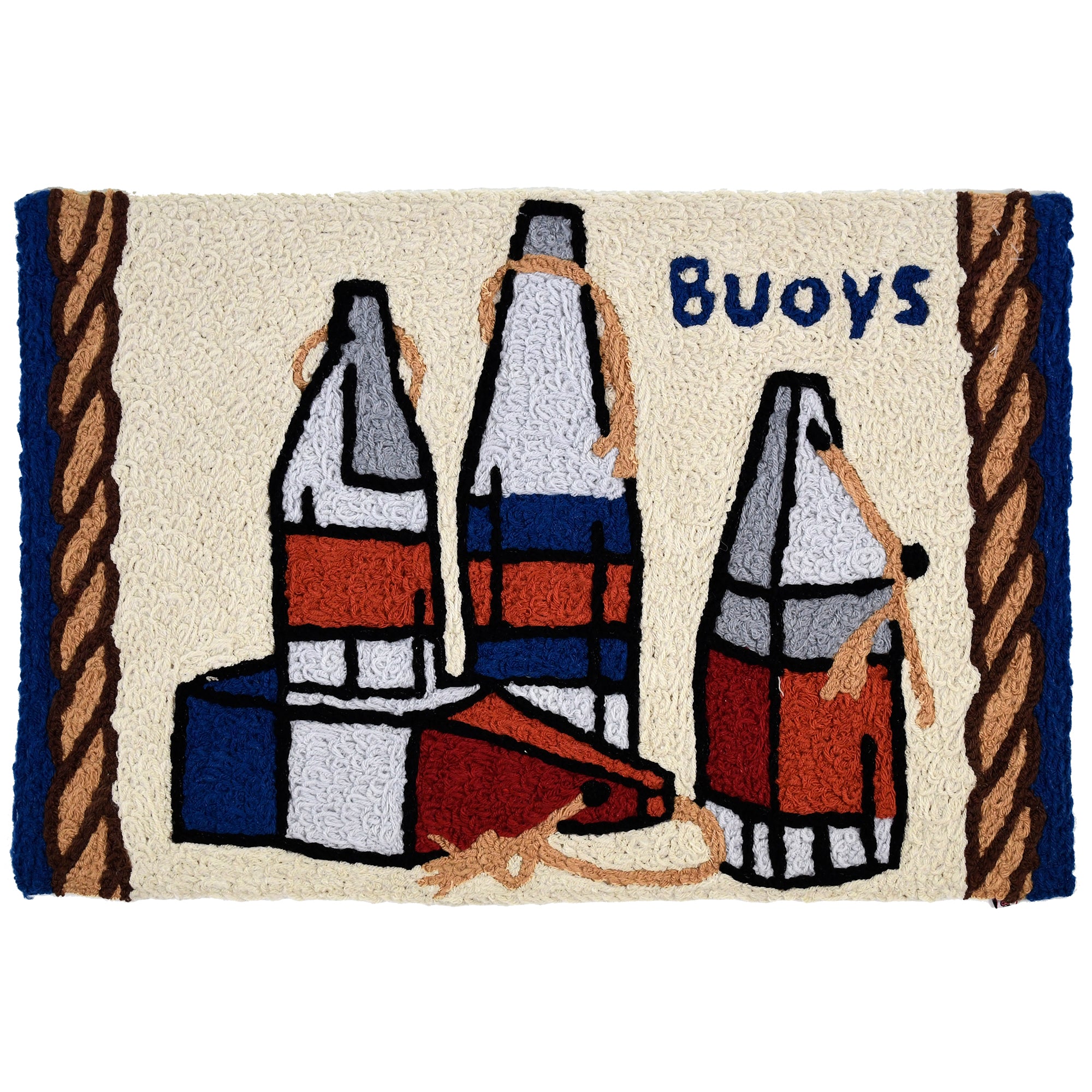 Americana Buoys Jellybean Accent Floral Rug 20" x 30"