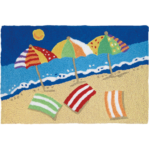 Beachy Keen Jellybean Accent Rug 20"x30" Washable Rug Doormat