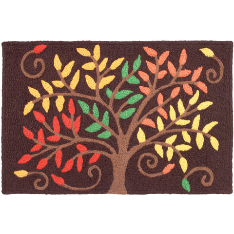 Autumn Colors Jellybean Accent Washable Rug 20" x 30"