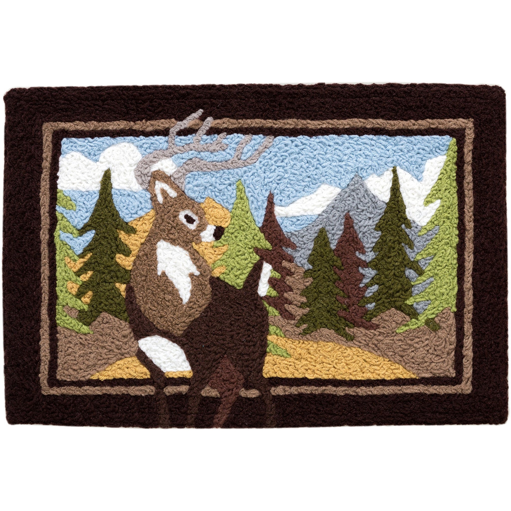 Buck Country Jellybean Accent Washable Rug 20" x 30"