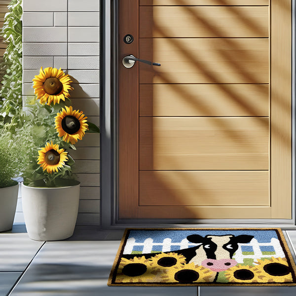 Curious Cow Jellybean Accent Washable Rug 20" x 30"
