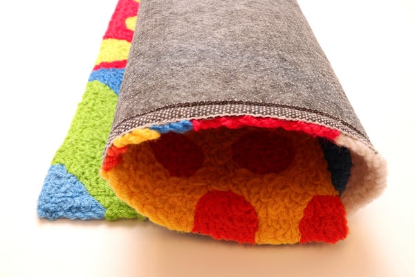 Jellybean Beach Balls 20"x30" Washable Accent Rug