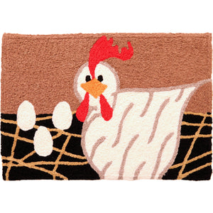 Jellybean Proud Mama Chick 20"x30" Washable Accent Rug