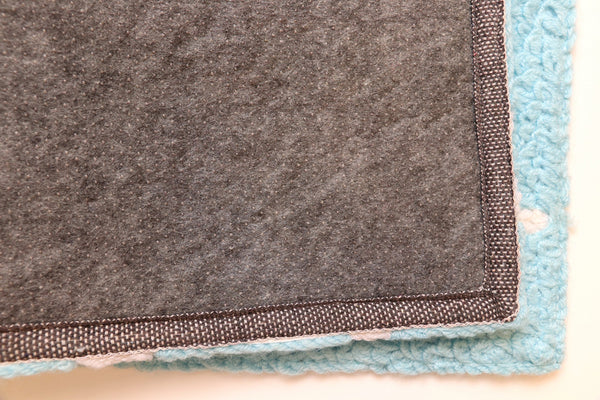 Jellybean Marine Green Starfish 20"x30" Washable Accent Rug