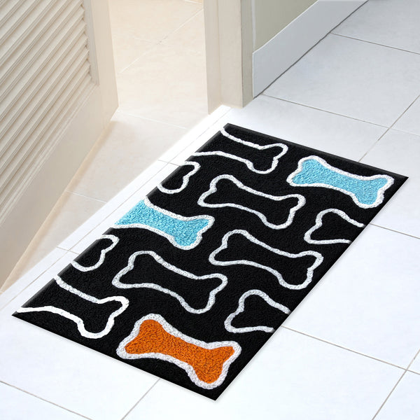 Bone Crazy  20" X 30" Jellybean Rug