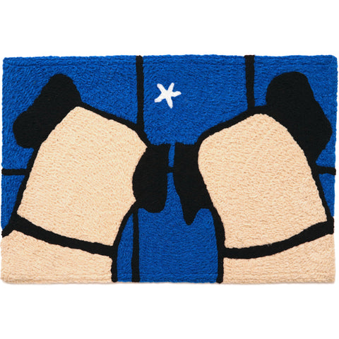 Jellybean Star Gazing Pups 20"x30" Washable Accent Rug