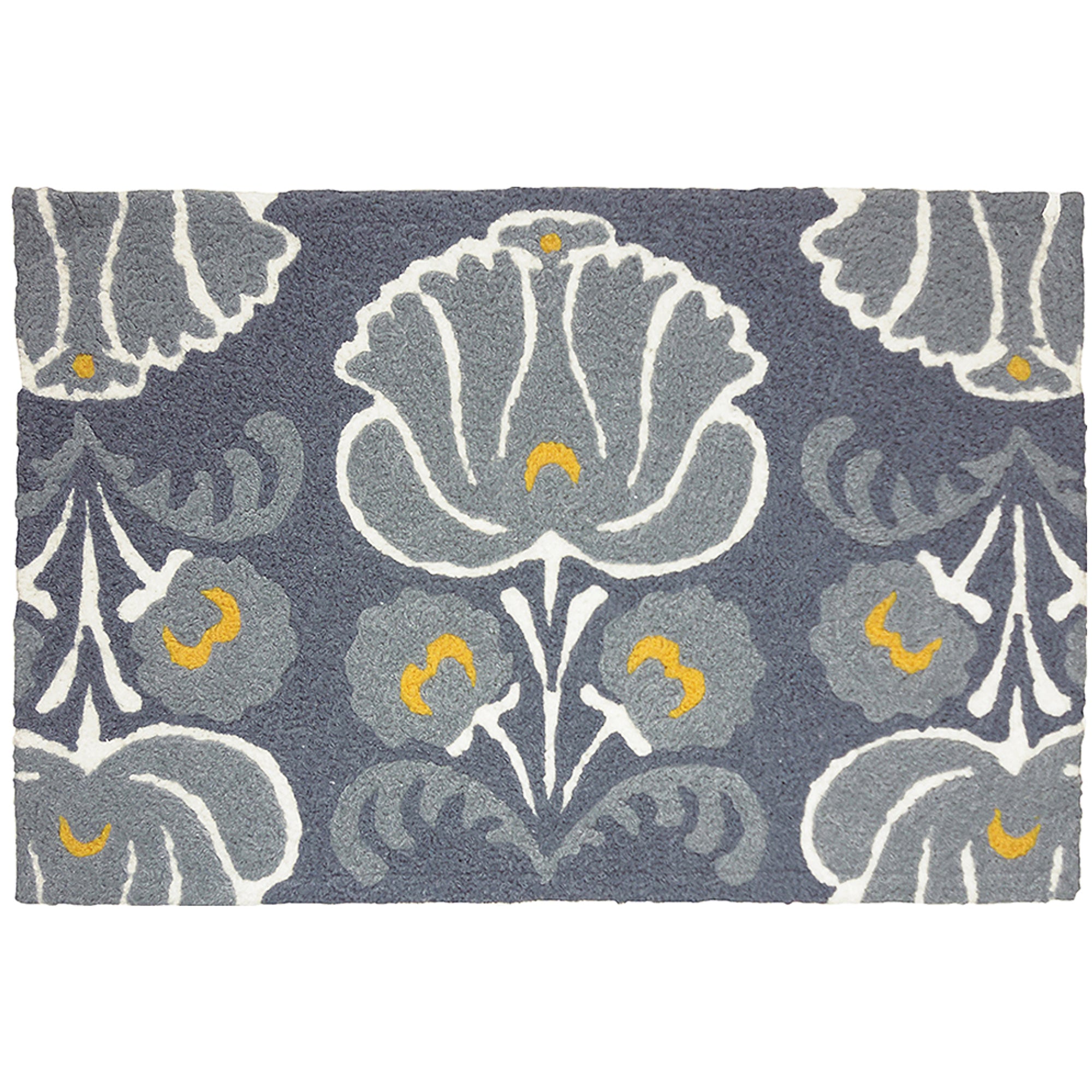Ramona Gray  20" X 30" Jellybean Rug