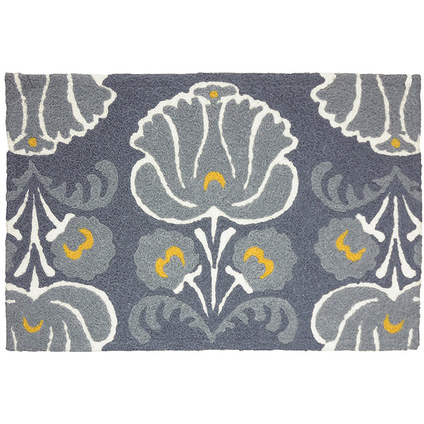 Ramona Gray  20" X 30" Jellybean Rug