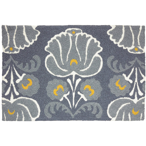 Ramona Gray  20" X 30" Jellybean Rug