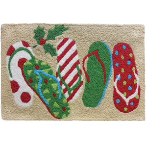 Christmas Sandals  20" X 30" Jellybean Rug